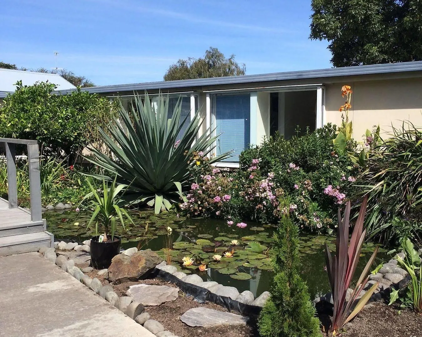 Water Lily Garden Bed & Breakfast Christchurch New Zealand